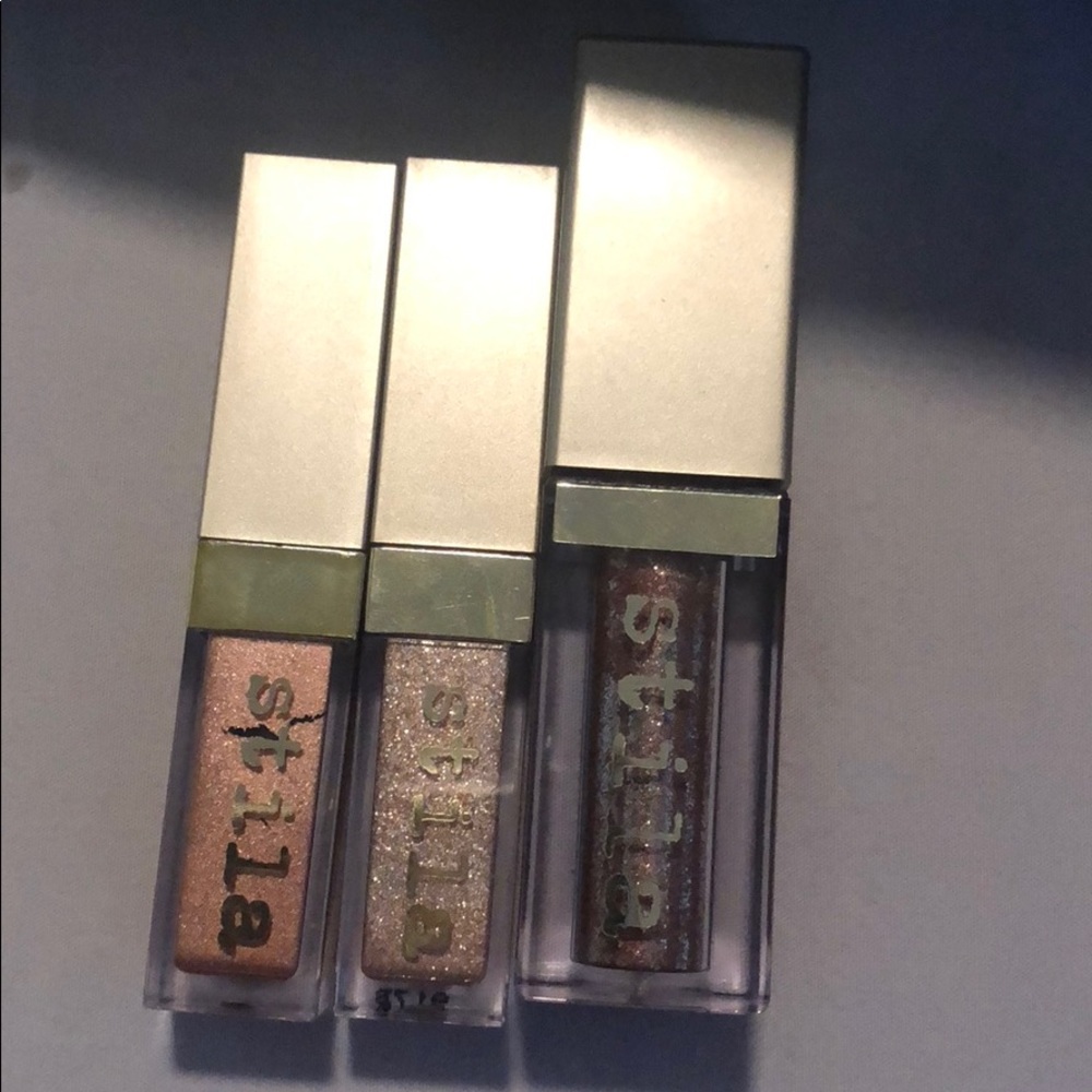 Stila Glitter and Glow liquid shadows